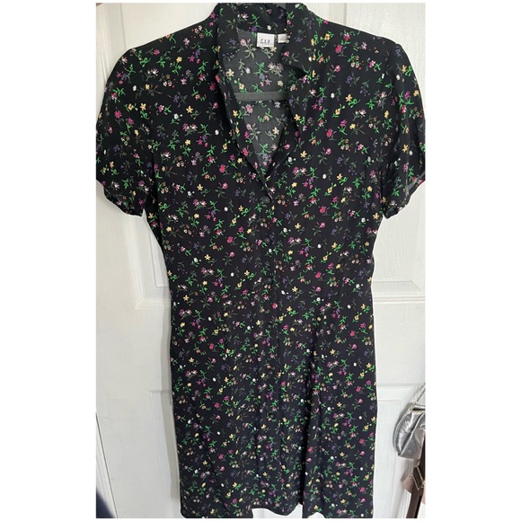 ASO Violet Harmon in AHS Black Floral Dress Small - Picture 1 of 5